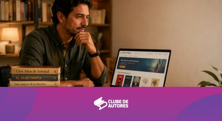 canais de vendas de livros clube de autores 1tri 2026